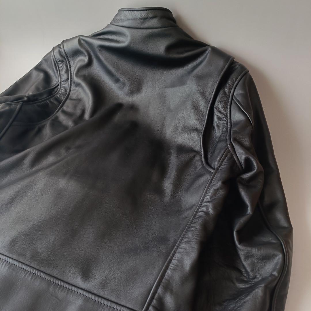 Schott ショット レザー シングルライダースジャケット サイズ34