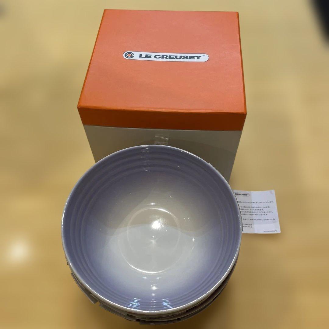 ルクルーゼ　シリアルボウル　16cm ４色　新品　未使用