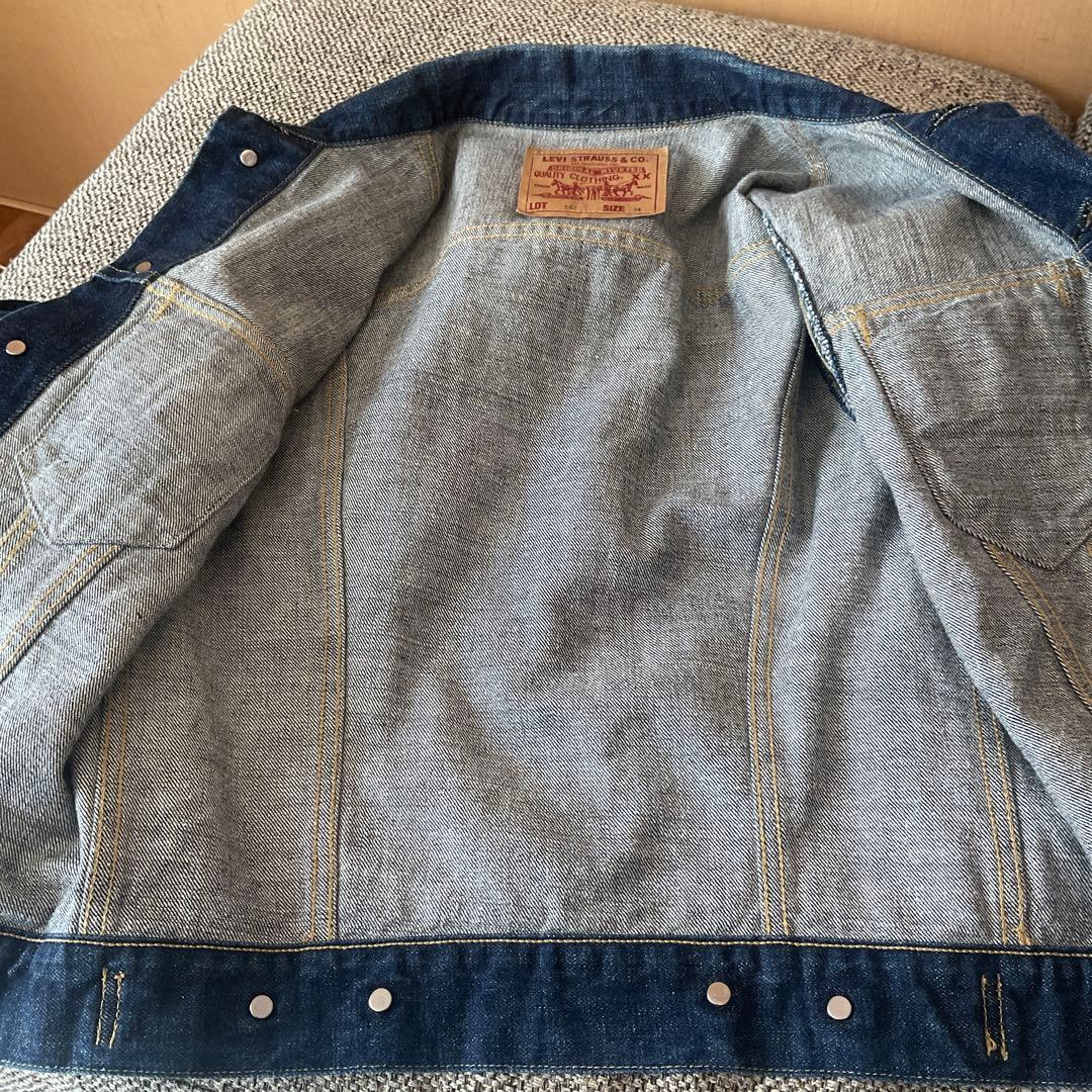 E*1様 1999年　Levi's 71557-02 3rd 復刻　34　濃紺