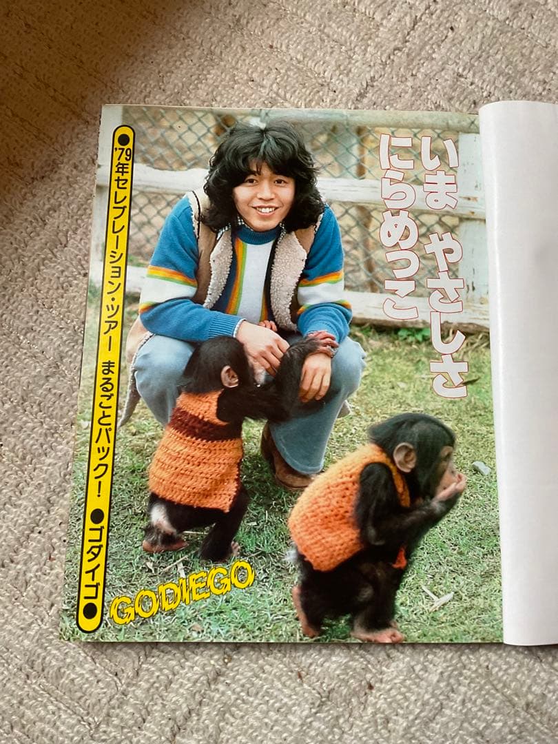 1979年／平凡6月号。表紙／石野真子、川崎麻世、渋谷哲平。【付録付き　完品】。