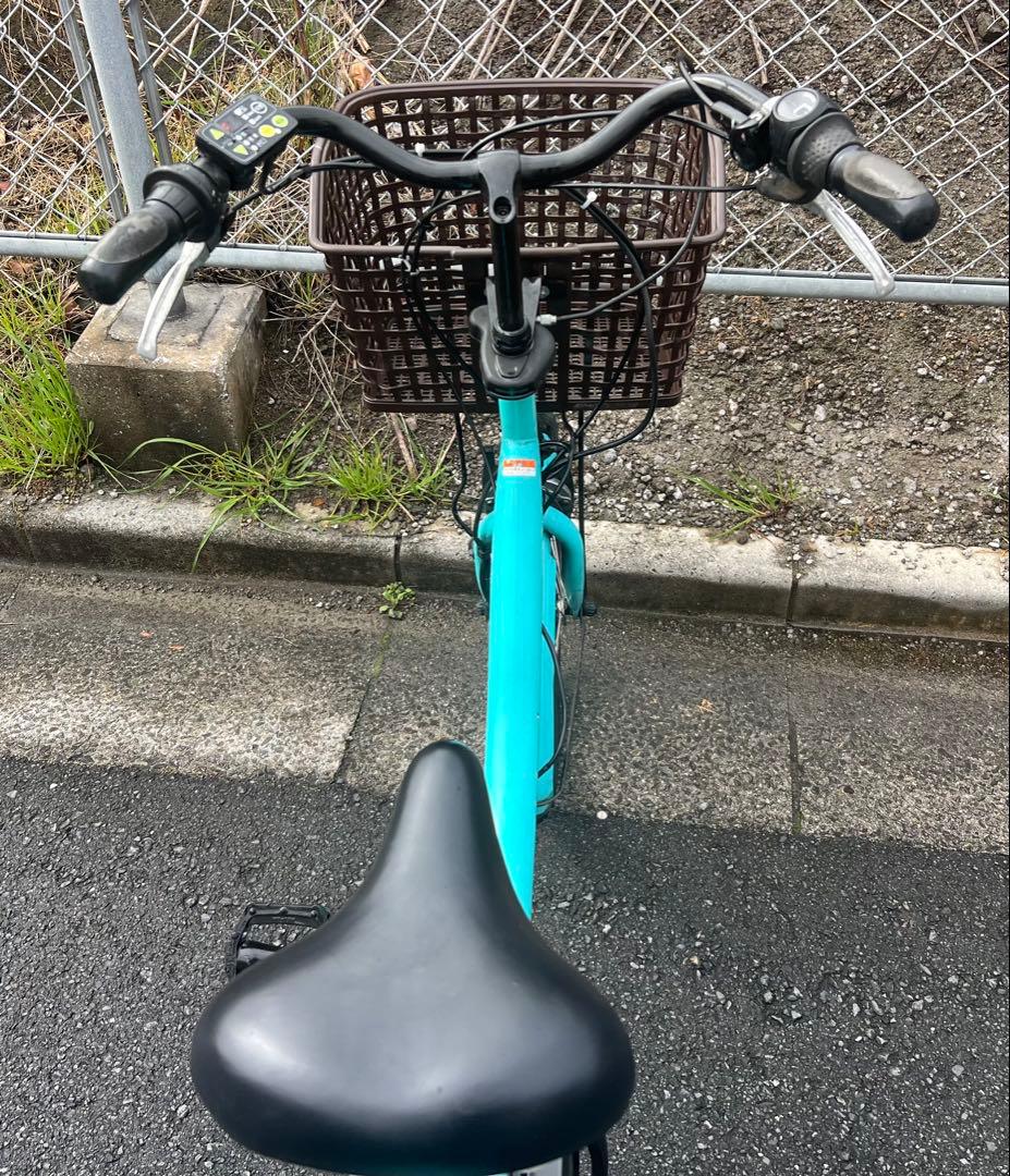 ヤマハPAS Babi電動アシスト自転車20インチ程度良好リアタイヤ新品交換後