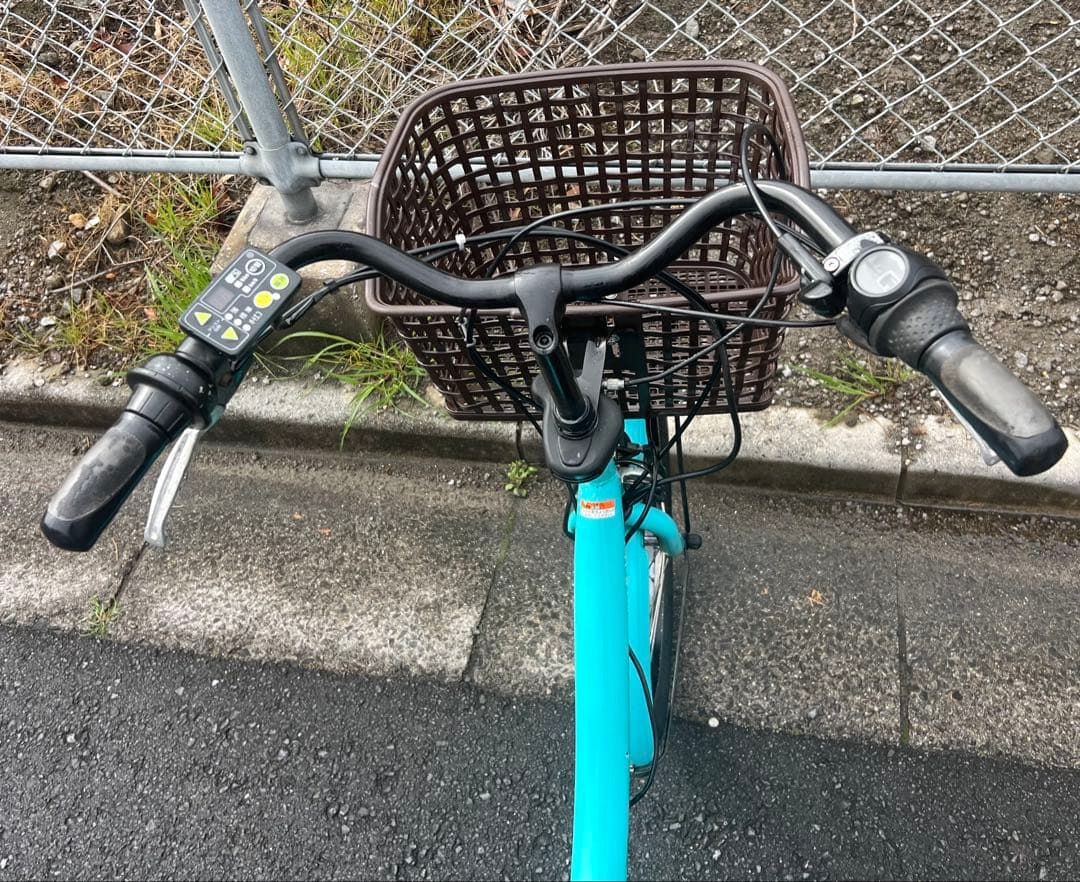 ヤマハPAS Babi電動アシスト自転車20インチ程度良好リアタイヤ新品交換後
