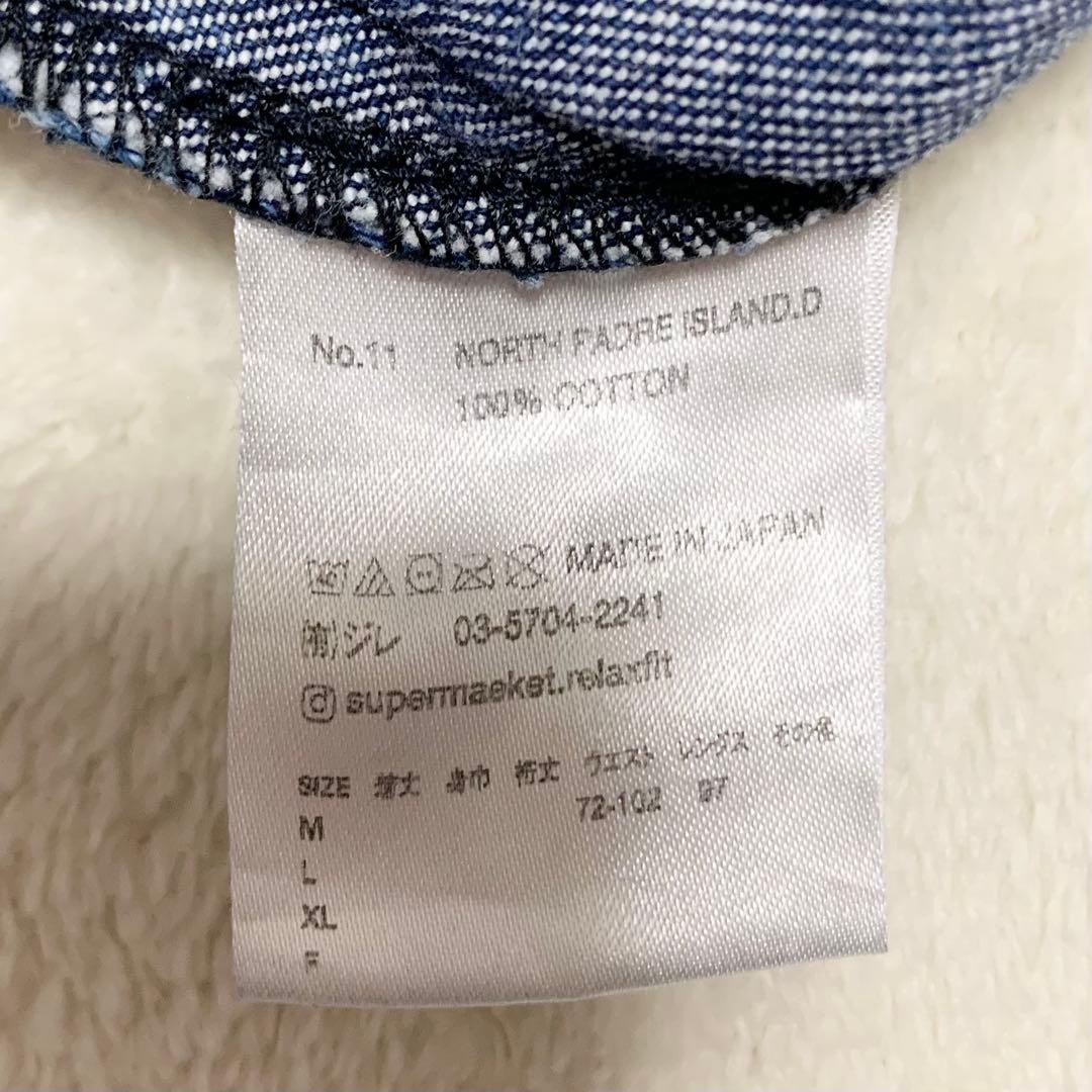 【極美品】NORTH Padre  RELAX FIT デニムパンツ