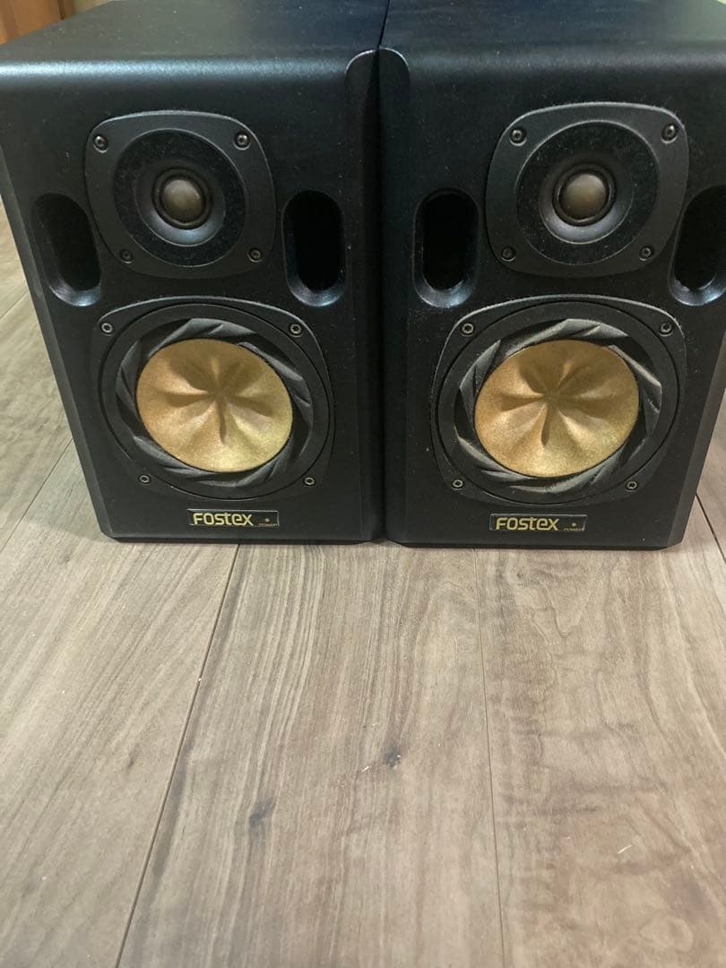 Fostex NF-01Aペア モニタースピーカー コンデンサー類交換済み