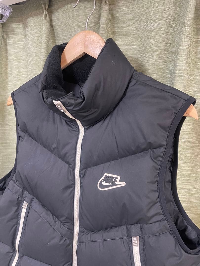 Nike ブラック ダウンベスト Lサイズ ナイキ NIKE ダウンベスト