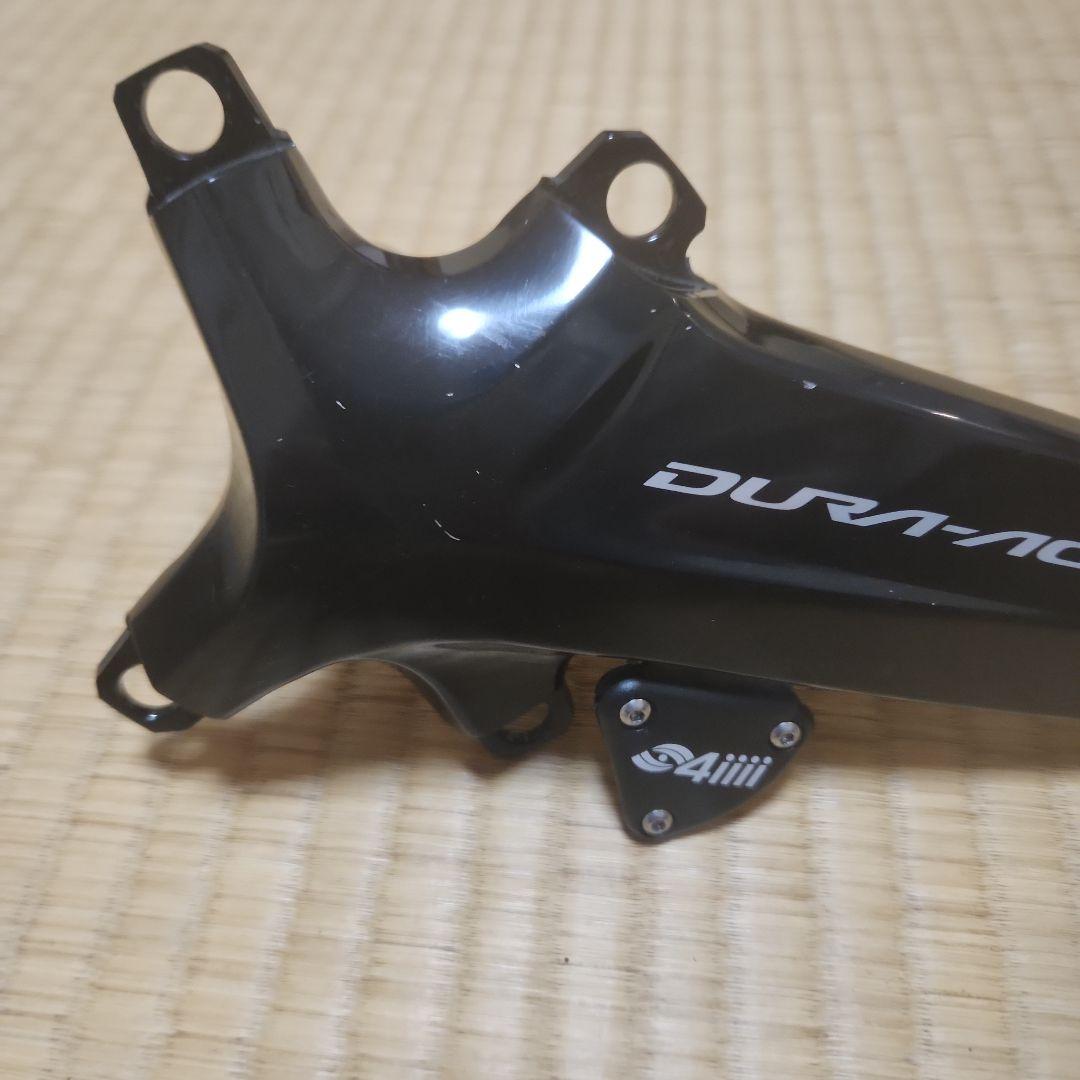 DURA-ACE 左右パワーメーター付クランク 172.5mm 4iiii