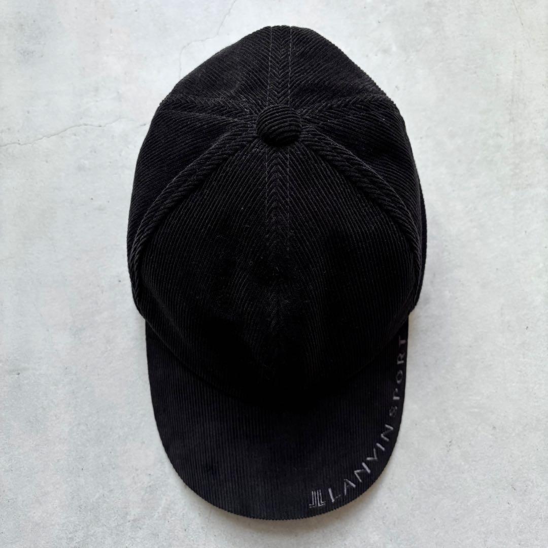 LANVIN SPORT ランバンスポール コーデュロイキャップ 55-57cm