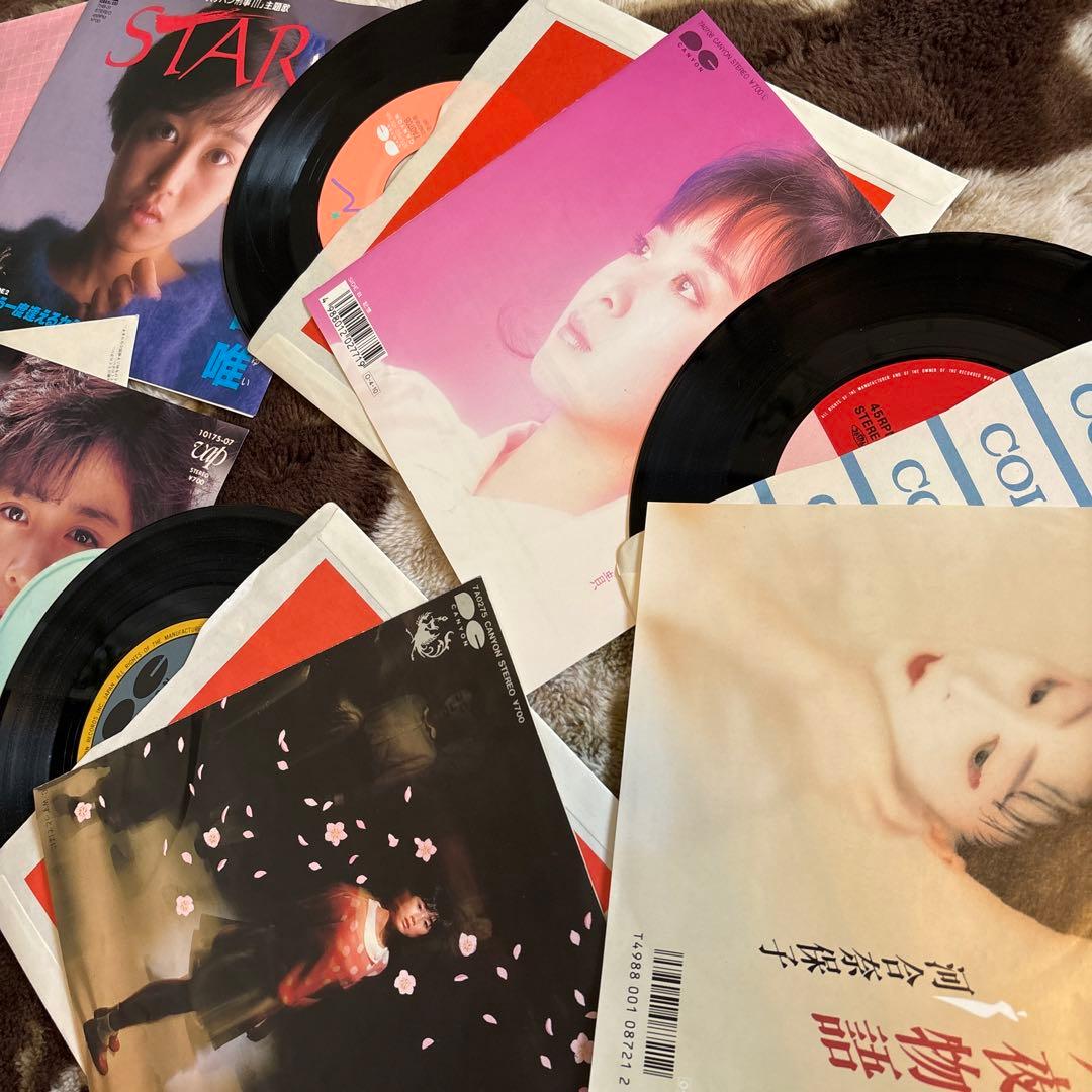 80年代アイドル／松田聖子／中森明菜／中山美穂／南野陽子／浅香唯／レコード／美盤