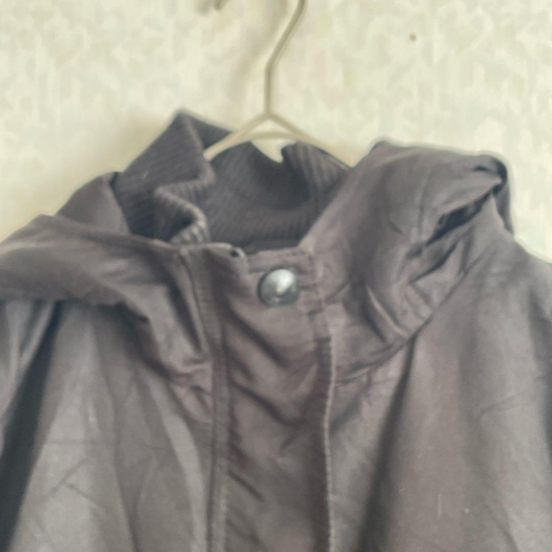 1点物✨海外古着❣BEAVER CANOE フード付きベンチコート L/G 黒
