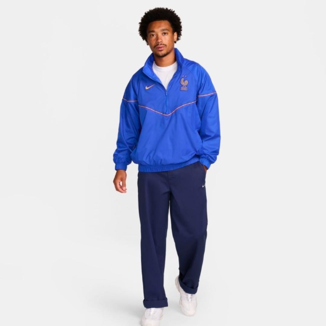 NIKE ナイキ フランス代表 アンセムジャケット ナイロン アノラック 海外M