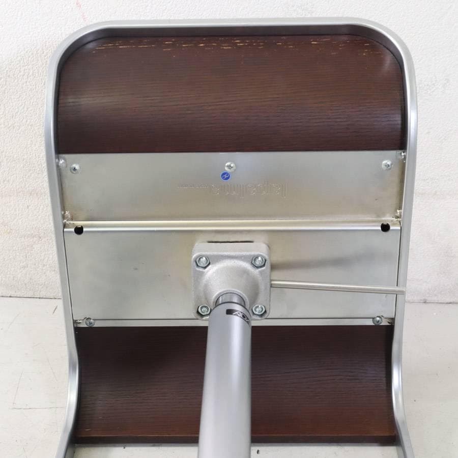 2脚まとめ買い1 イタリア製 ラパルマ レム ハイスツール 板座 オーク突板