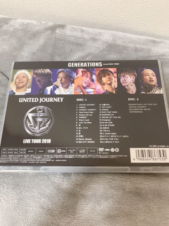 GENERATIONS CD＆DVD