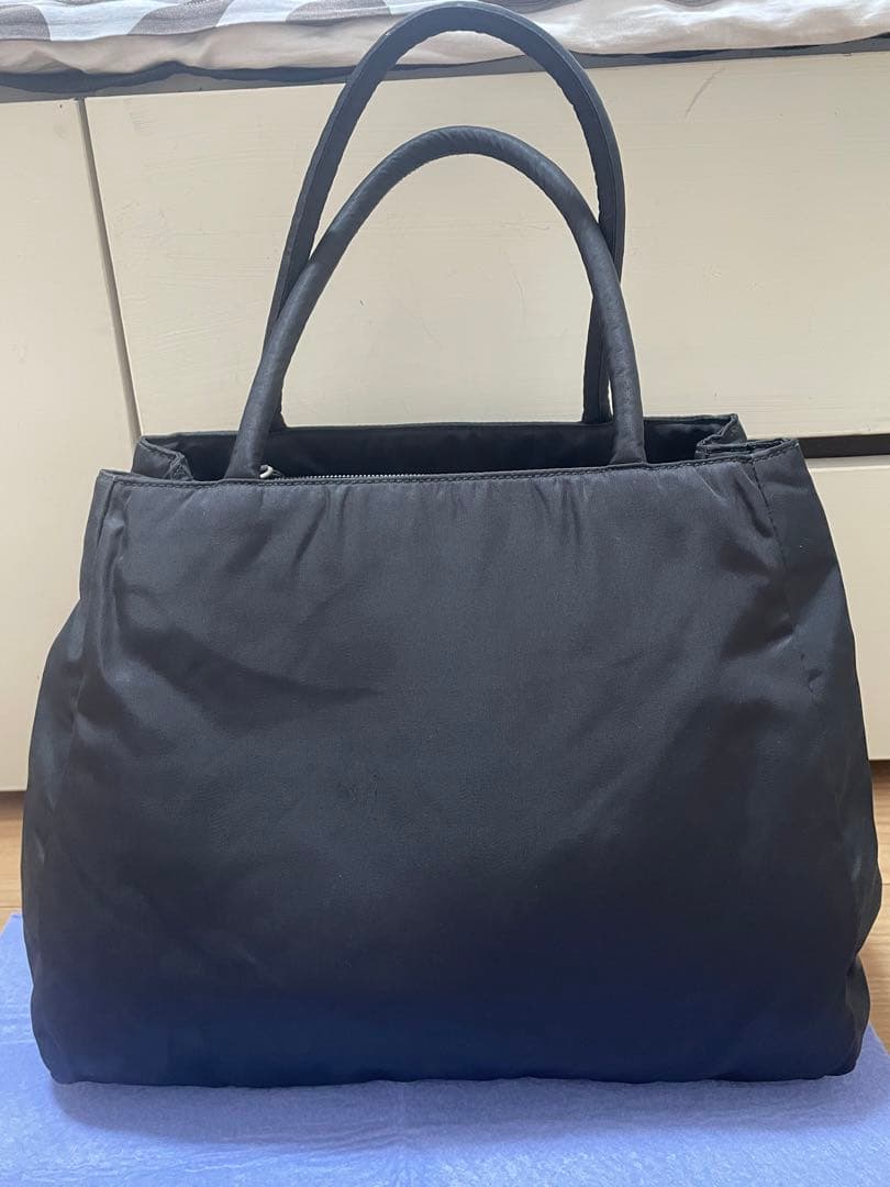 PRADA 美品黒 ナイロン トートバッグ
