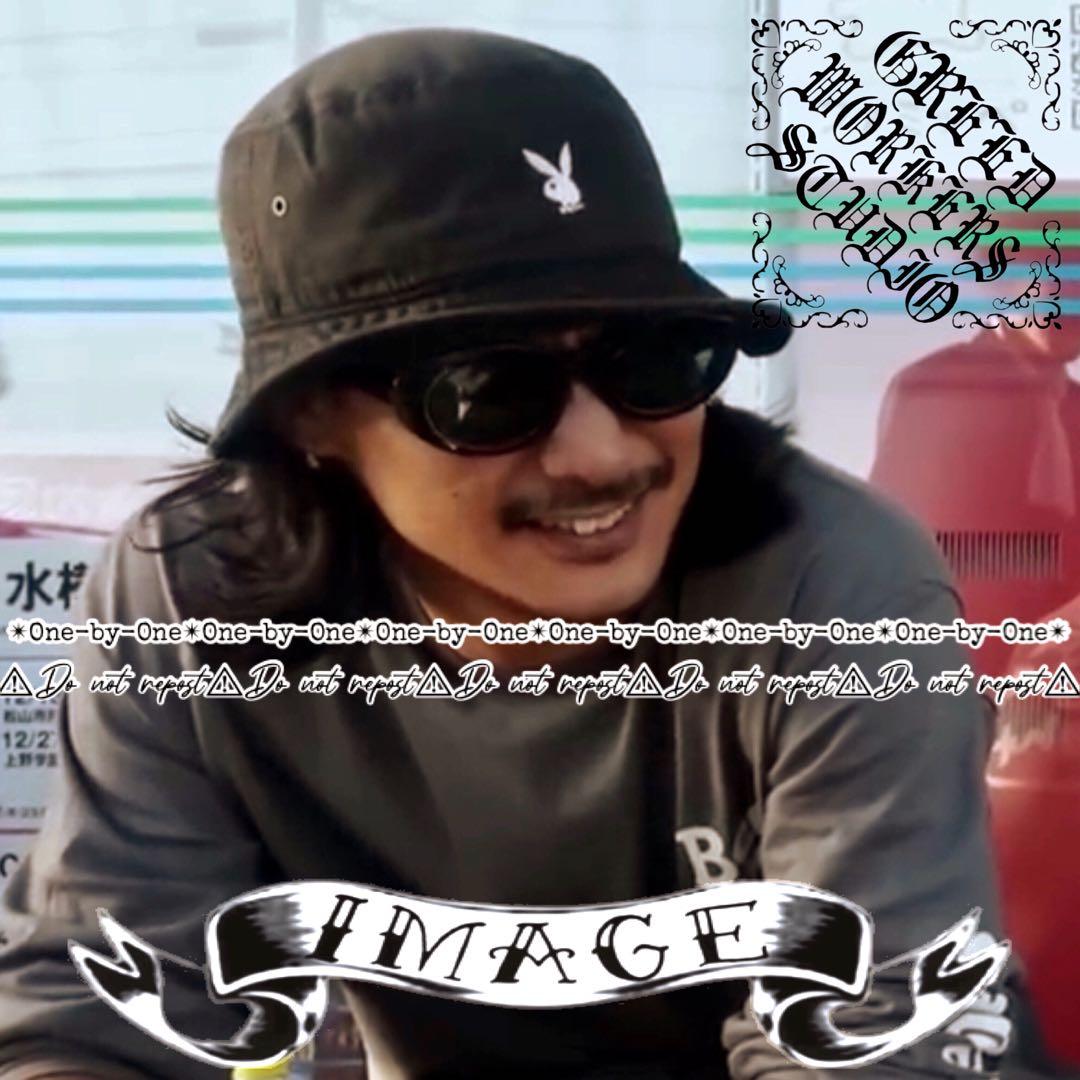 スカルバニー バケットハット 山田蓮 THIS MAN 大野 PLAYBOY M