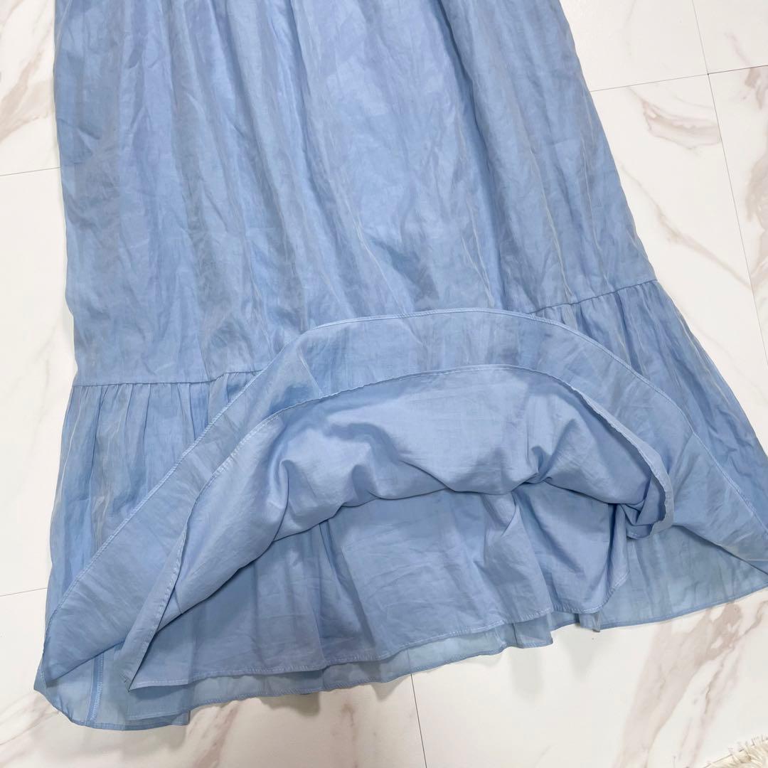近年✨Max Mara マックスマーラ ロング ティアードワンピース シルク
