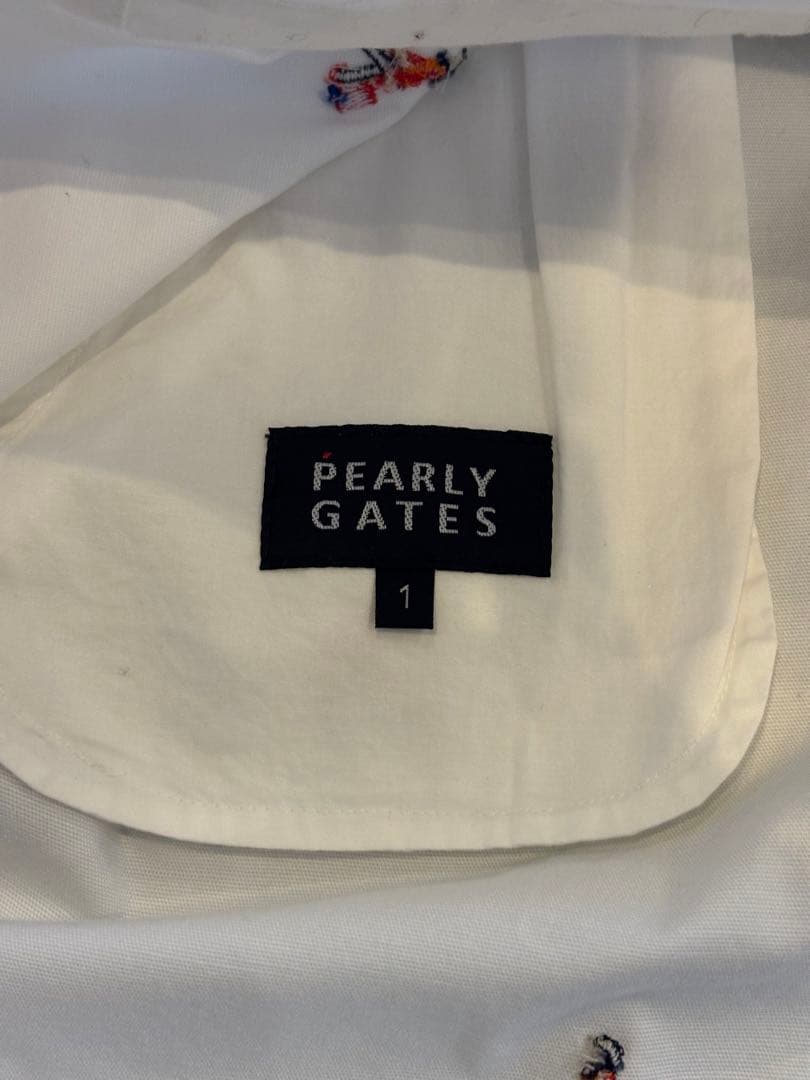 PEARLY GATES 刺繍スカート サイズ1 パーリーゲイツ