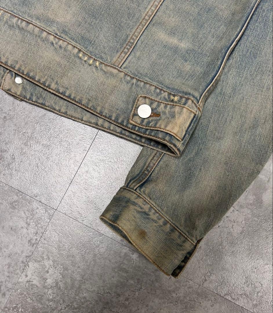 Balmain Homme SS12 泥ウォッシュ　デニムジャケット