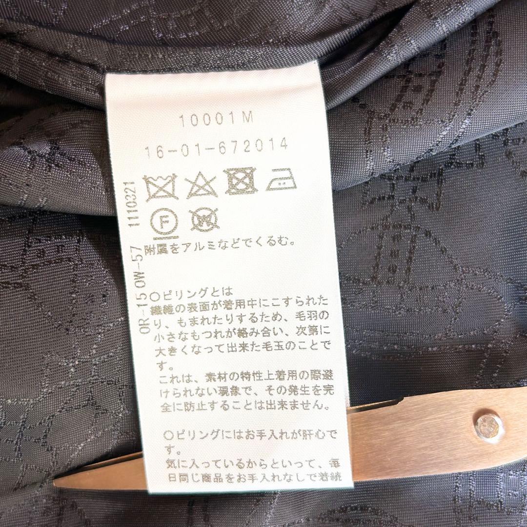 【超希少✨️ヴィヴィアンウエストウッド】 ウール チェック オーブ ポンチョ