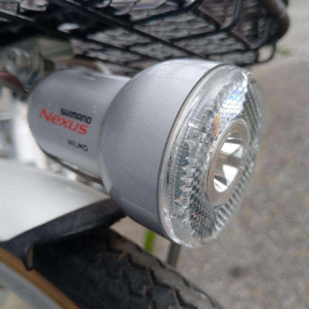 【引取限定】24インチ自転車(カゴ付き、6段変速)　新潟県