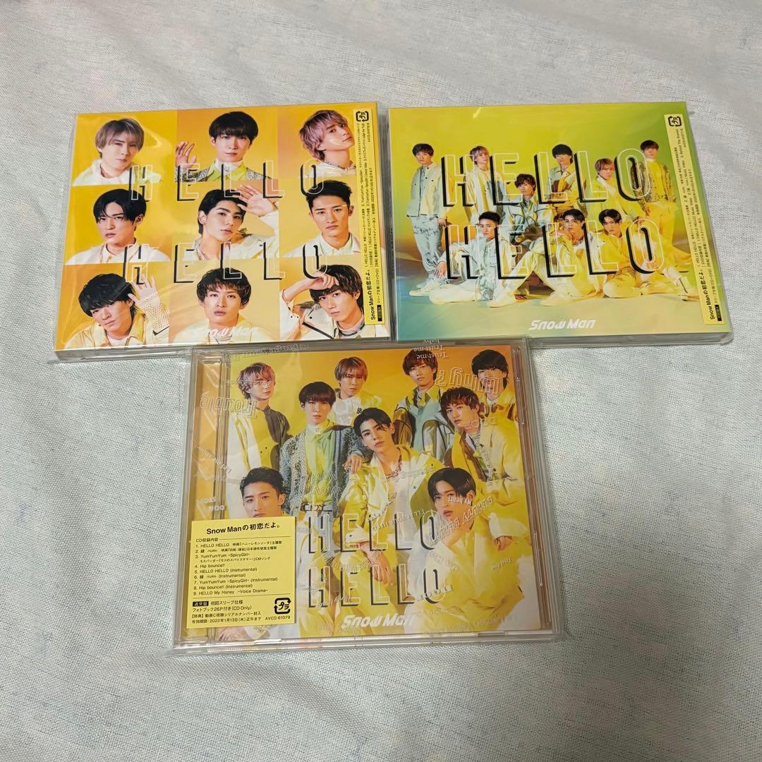  Man CD HELLO HELLO 3形態