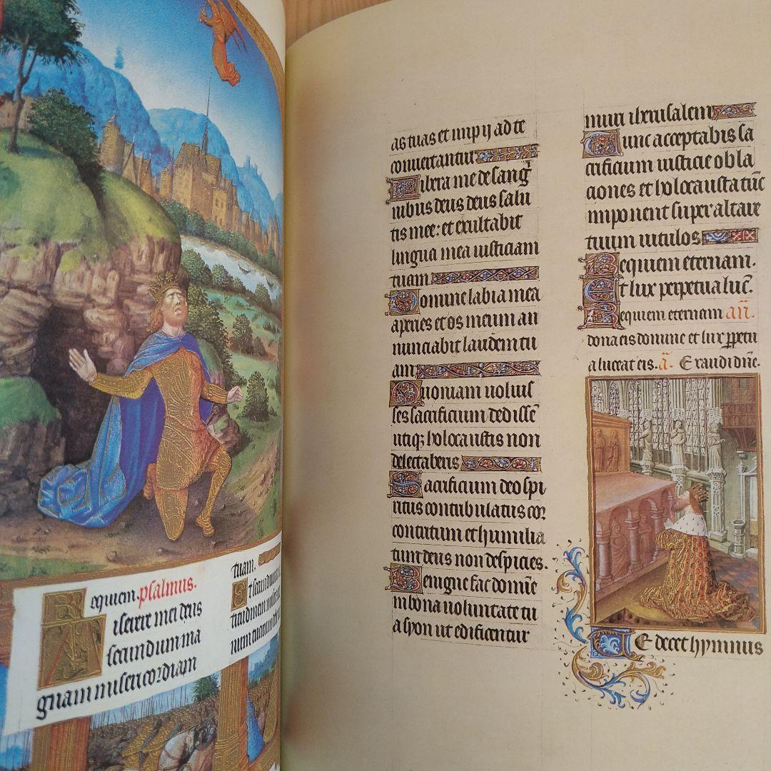 洋書 Les Tres Riches Heures du Duc de Berry