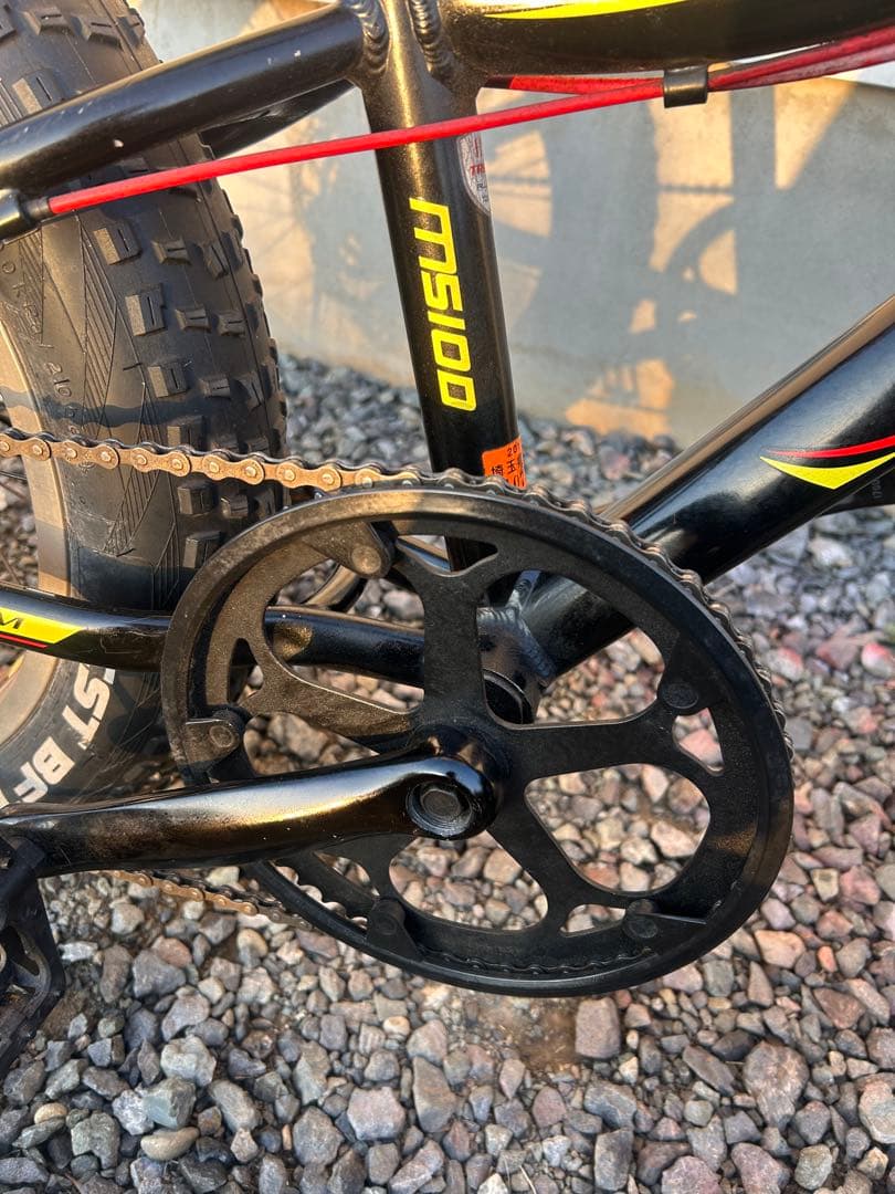 【埼玉引き取り限定】自転車ファットバイク　TRINX改造