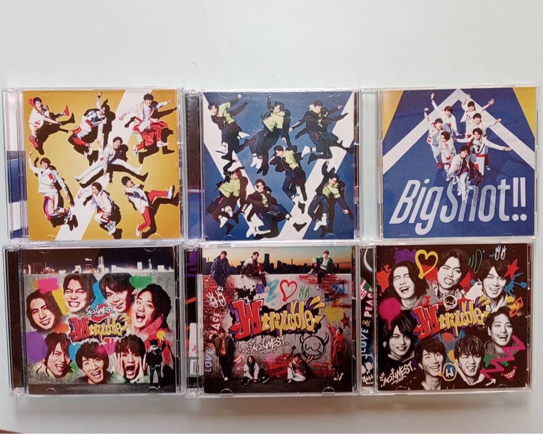 【匿名発送】WEST. CD シングル　アルバム　まとめ売り