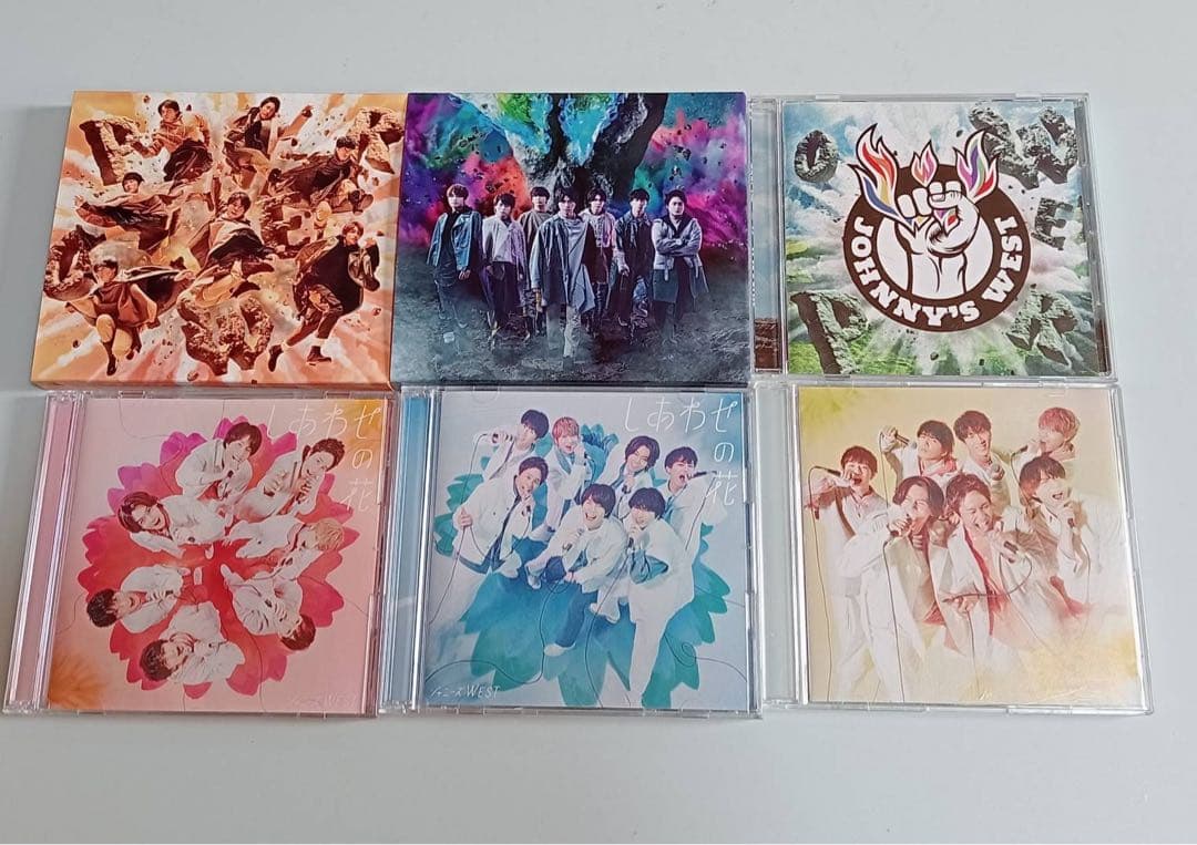 【匿名発送】WEST. CD シングル　アルバム　まとめ売り