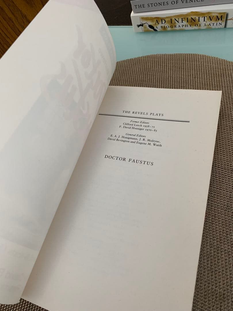 希少　Doctor Faustus - Christopher Marlowe