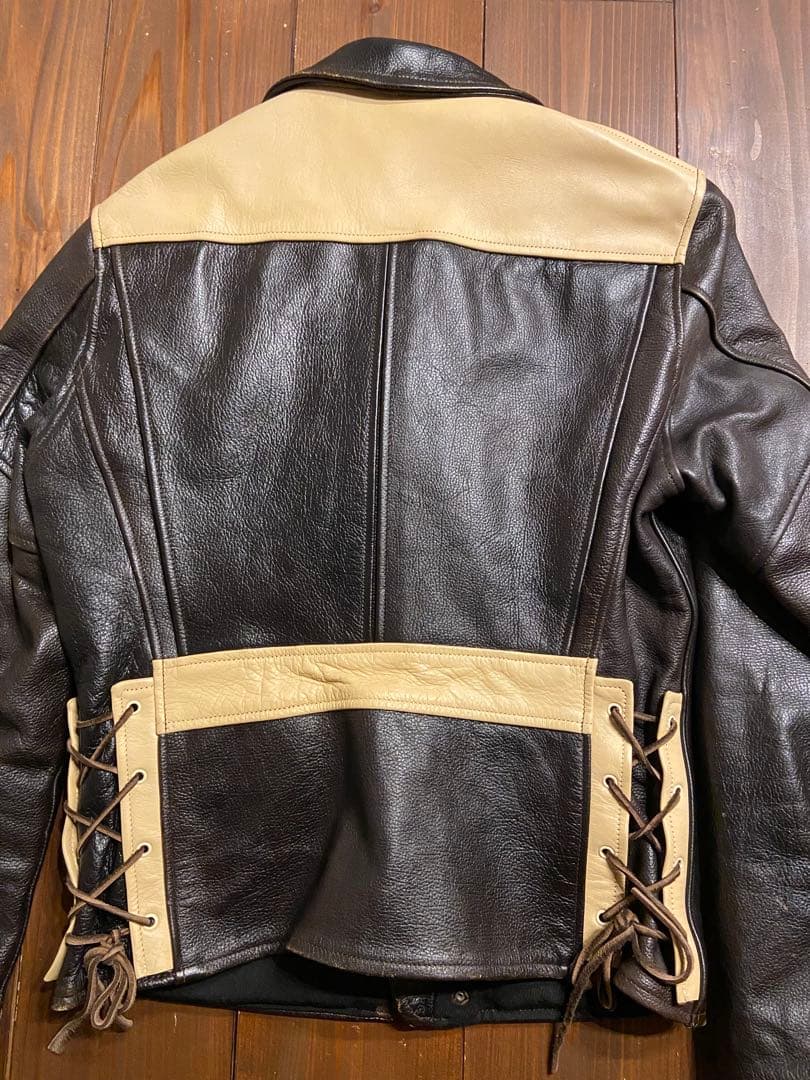 Joe Mccoy レザー ライダース ジャケット バイカー ロカビリー