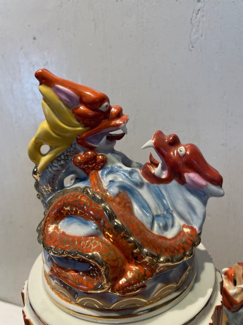 希少　美術陶陶磁器　三川内焼　唐子絵　壺　花瓶　花器　香炉　置物　インテリア