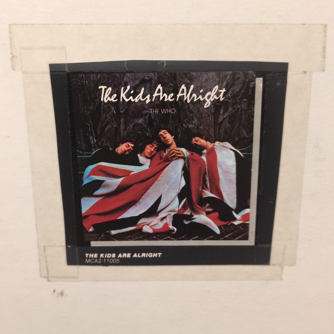 激レア The Who The Kids Are Alright テストプレス盤