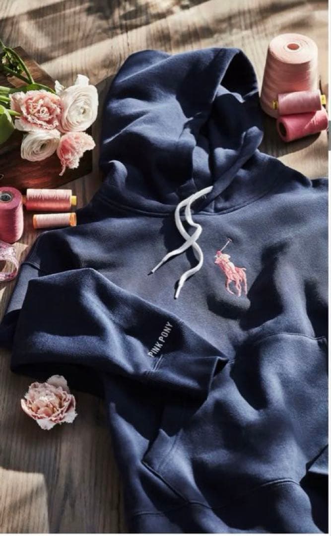 Ralph Laurenラルフローレン　ピンクポニー フリーススウェットパーカー