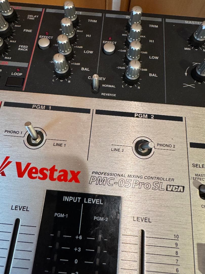 ※ジャンク※Vestax PMC-05 Pro SL VCA DJミキサー