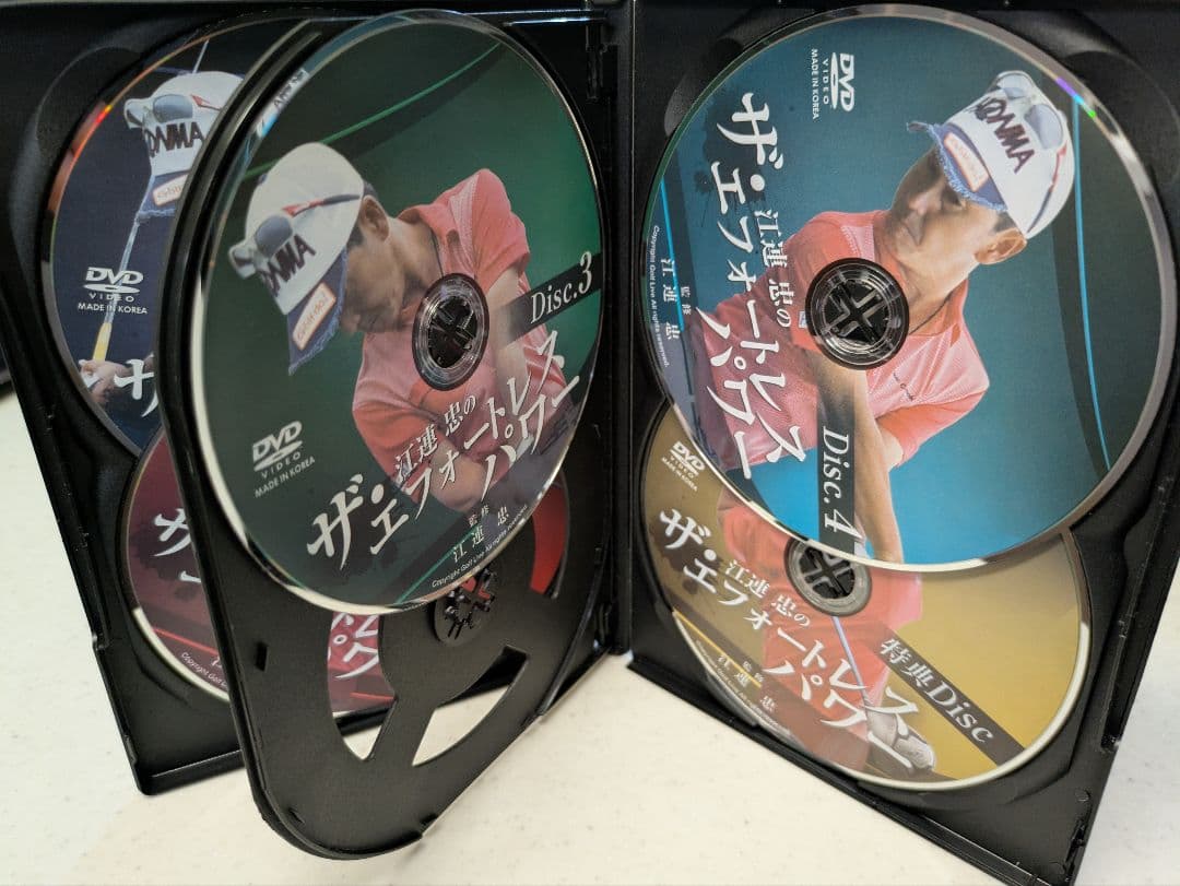 【江連 忠】ザ・スウィング理論 DVD全13巻セット+エフォートレスパワー