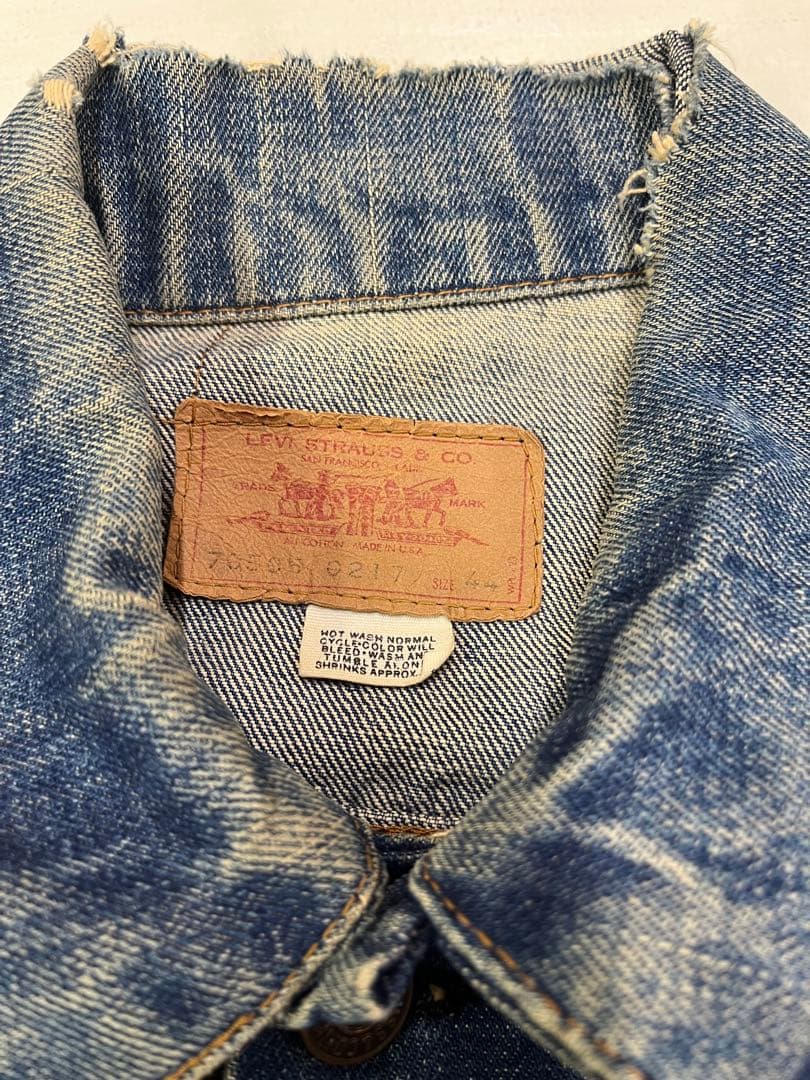 levi's 70505ビッグサイズ44 ブランクタブ ビンテージ サークルR