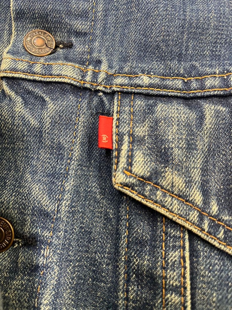 levi's 70505ビッグサイズ44 ブランクタブ ビンテージ サークルR