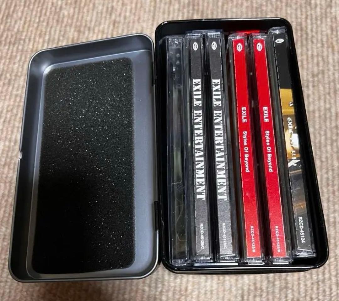 EXILE CD BOXセット 金属ケース付き