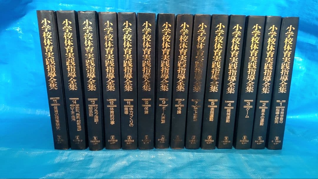 小学校体育実践指導全集　1〜15巻セット　日本教育図書センター