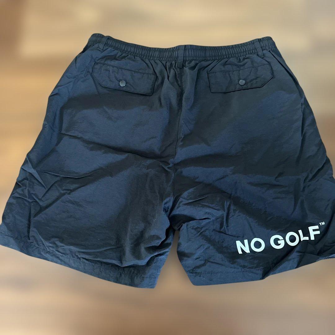 CLUBHAUS NO COFFEE 黒ハーフパンツ Lサイズ NO GOLF