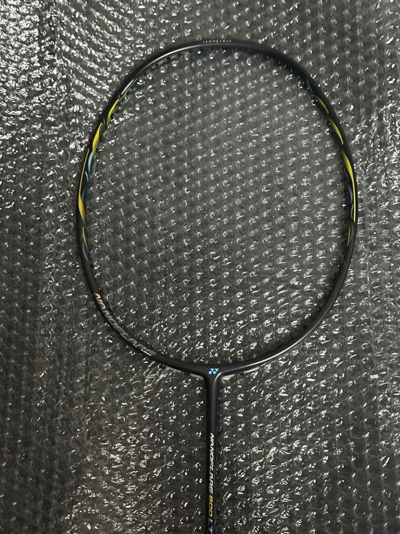 YONEX NANOFLARE 800 LT 黒/黄 ソフトケース付き