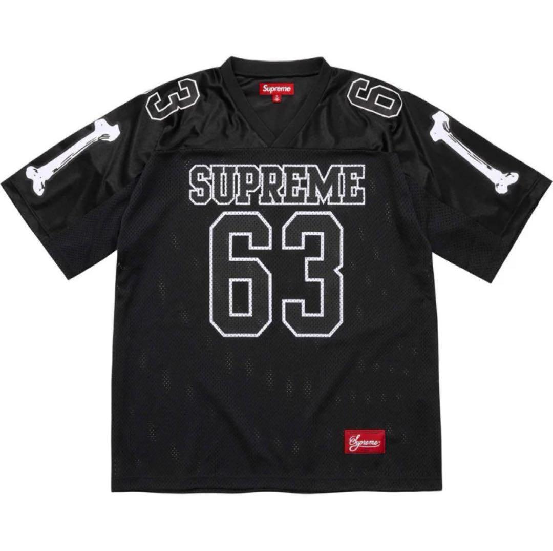 シャツ Supreme Bones Football Jersey \"Black\"