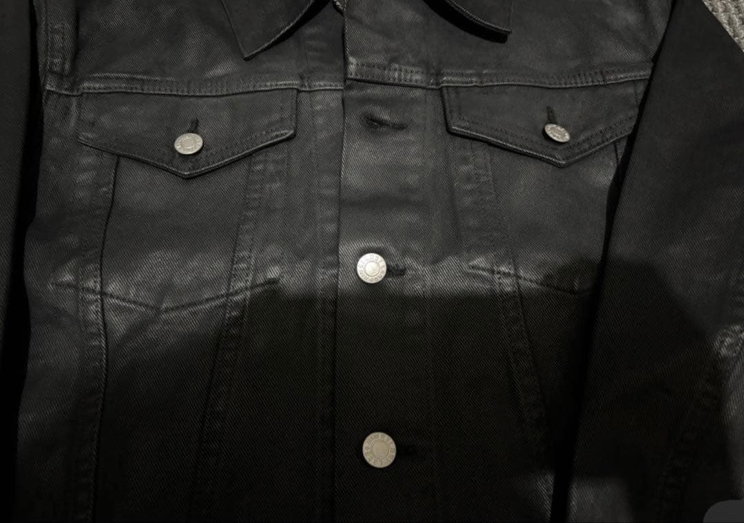 Helmut lang コーティングデニムジャケット　46