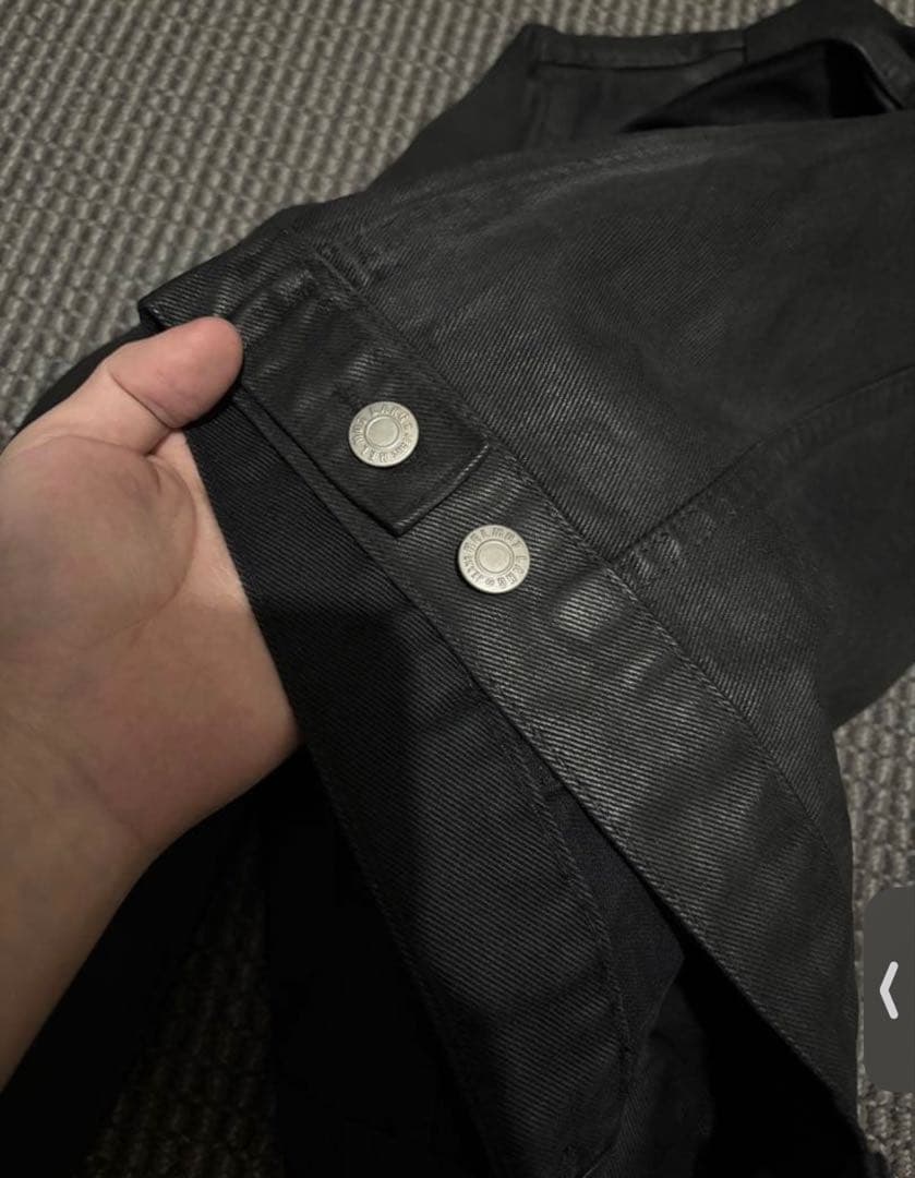 Helmut lang コーティングデニムジャケット　46