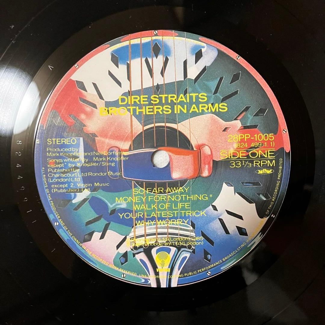 帯付 国内初回盤 Dire Straits Brothers In Arms