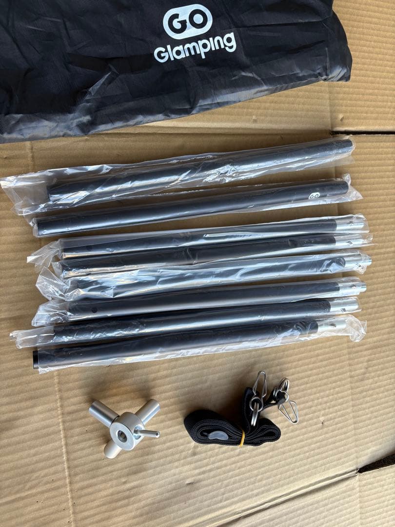 GOGlamping G・G PUP 2.0パップテントTC 1人用 4点セット