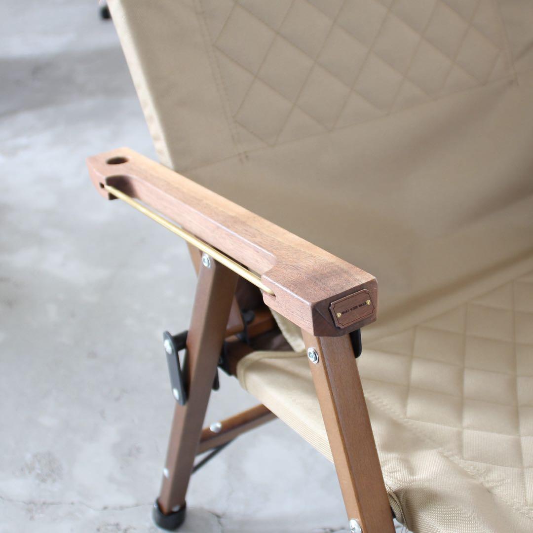 【新品】WHAT WE WANT WWW_ARM ウォールナット　1脚分セット