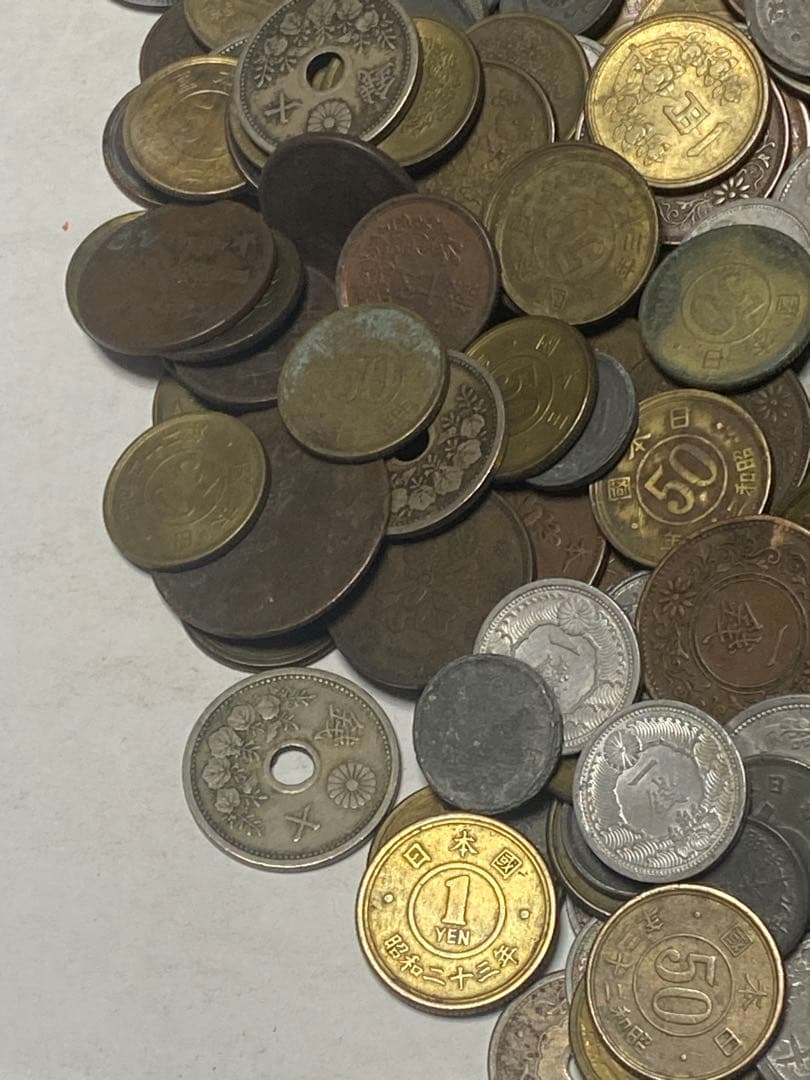 古銭 銅貨黄銅貨青銅貨ニッケル貨錫貨アルミ貨など大量 2.7㎏ NO.65