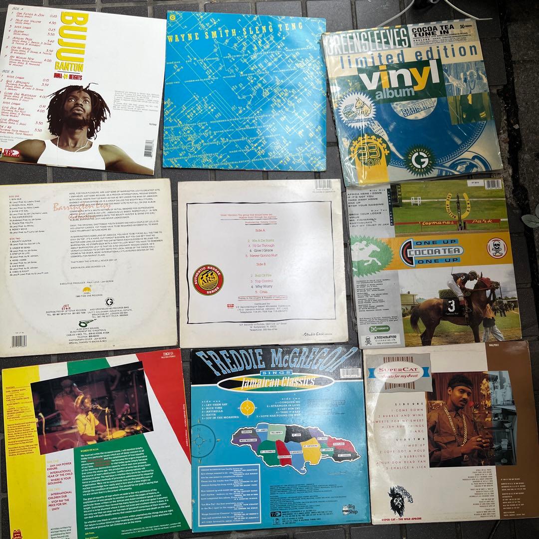 レコード9枚 Buju Banton, Freddie McGregor