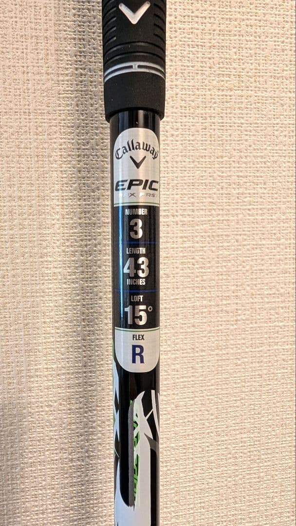 【良品】Callaway EPIC max fast メンズ 3ウッドRシャフト